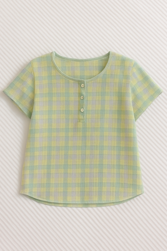 Fresh Meadow Flannel PJ Top by Snooze Society