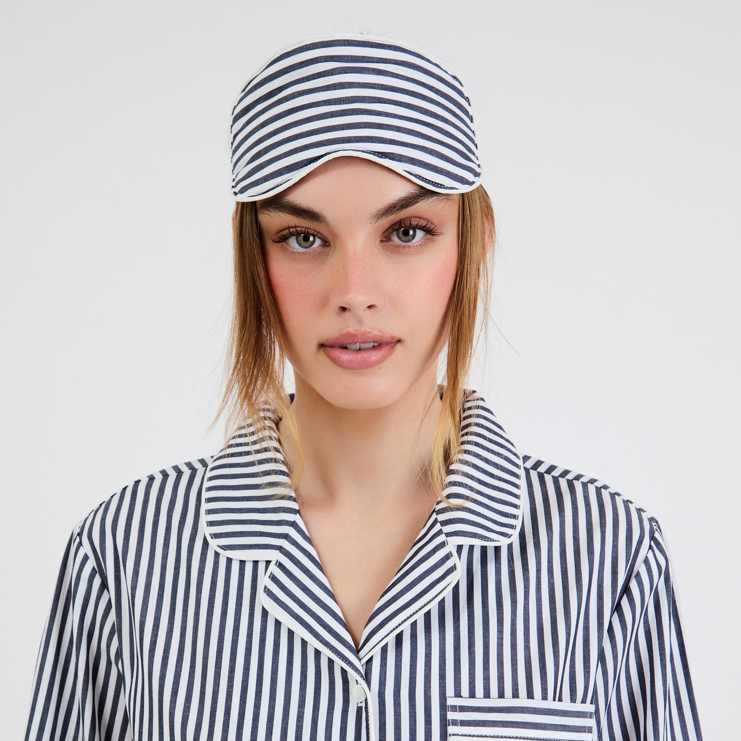 Cozy Charcoal Striped Essential Sleep Set by Snooze Society