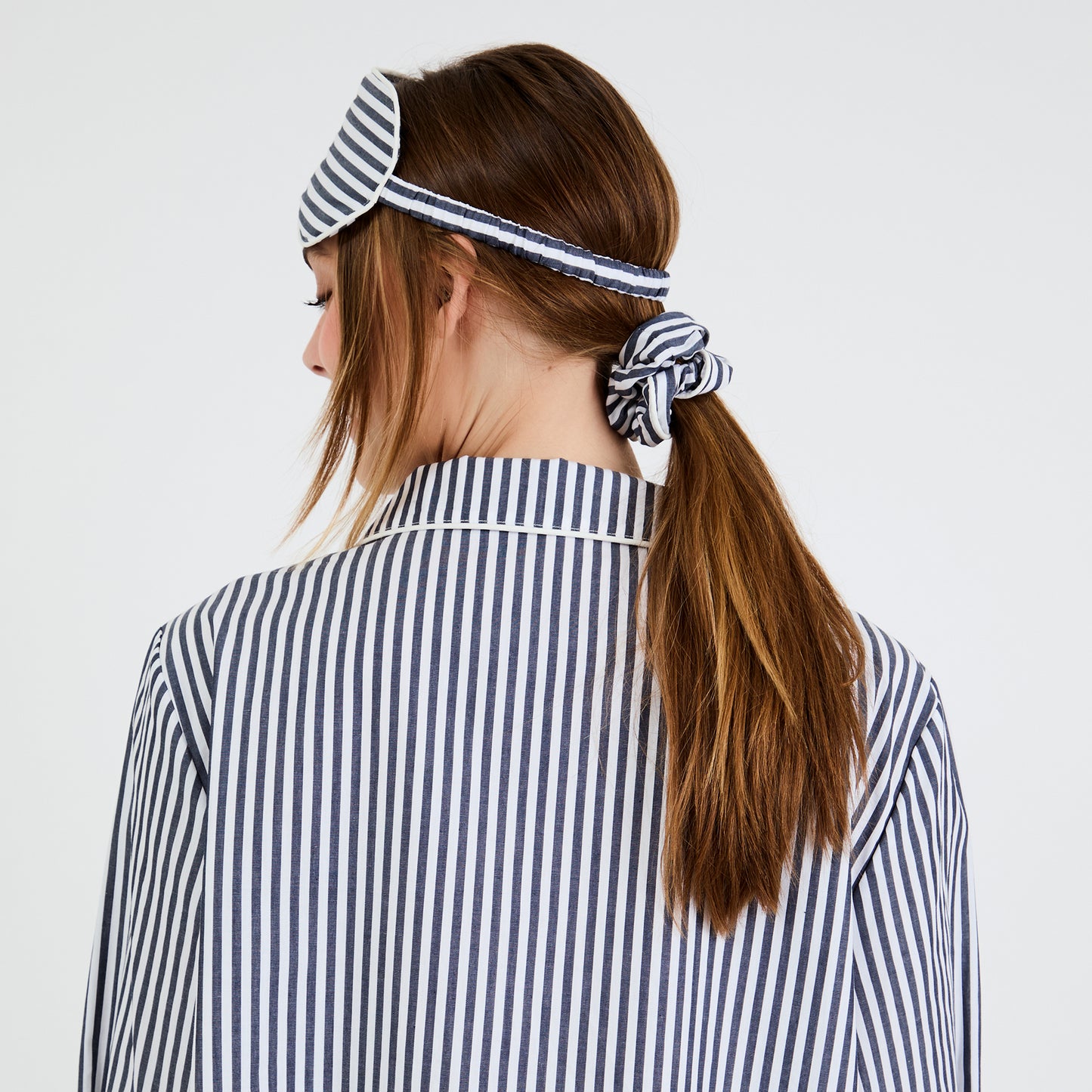 Cozy Charcoal Striped Essential Sleep Set by Snooze Society